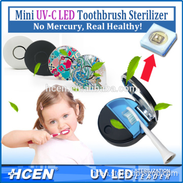 UV toothbrush sterilizer automatic uv led toothbrush disinfection box